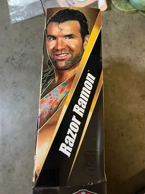 Mattel | Toys | Mattel Razor Ramon Action Figure Purple Yellow Attire ...